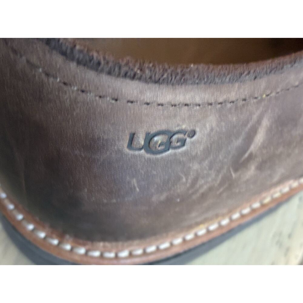 UGG Treadlite Jovin Brown Leather Oxford Shoes 1018689 Men's US Size 10 - Picture 7 of 10